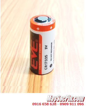 EVE CR17335; Pin nuôi nguồn PLC EVE CR17335 lithium 3.0v (17mmx33.5mm) 2/3A 1500mAh